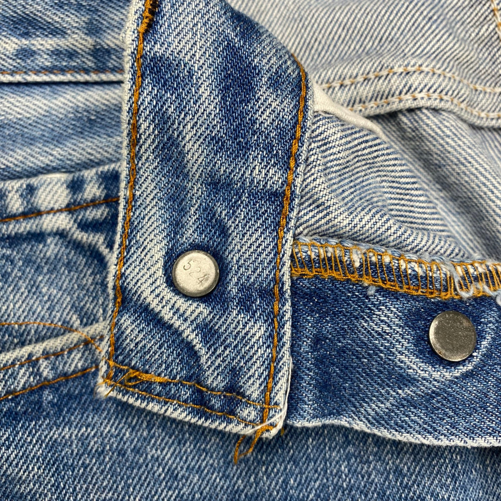 Levi's リーバイス / 赤耳 セルビッジ デニムパンツ エルパソ工場 黒カン SIZE：W74