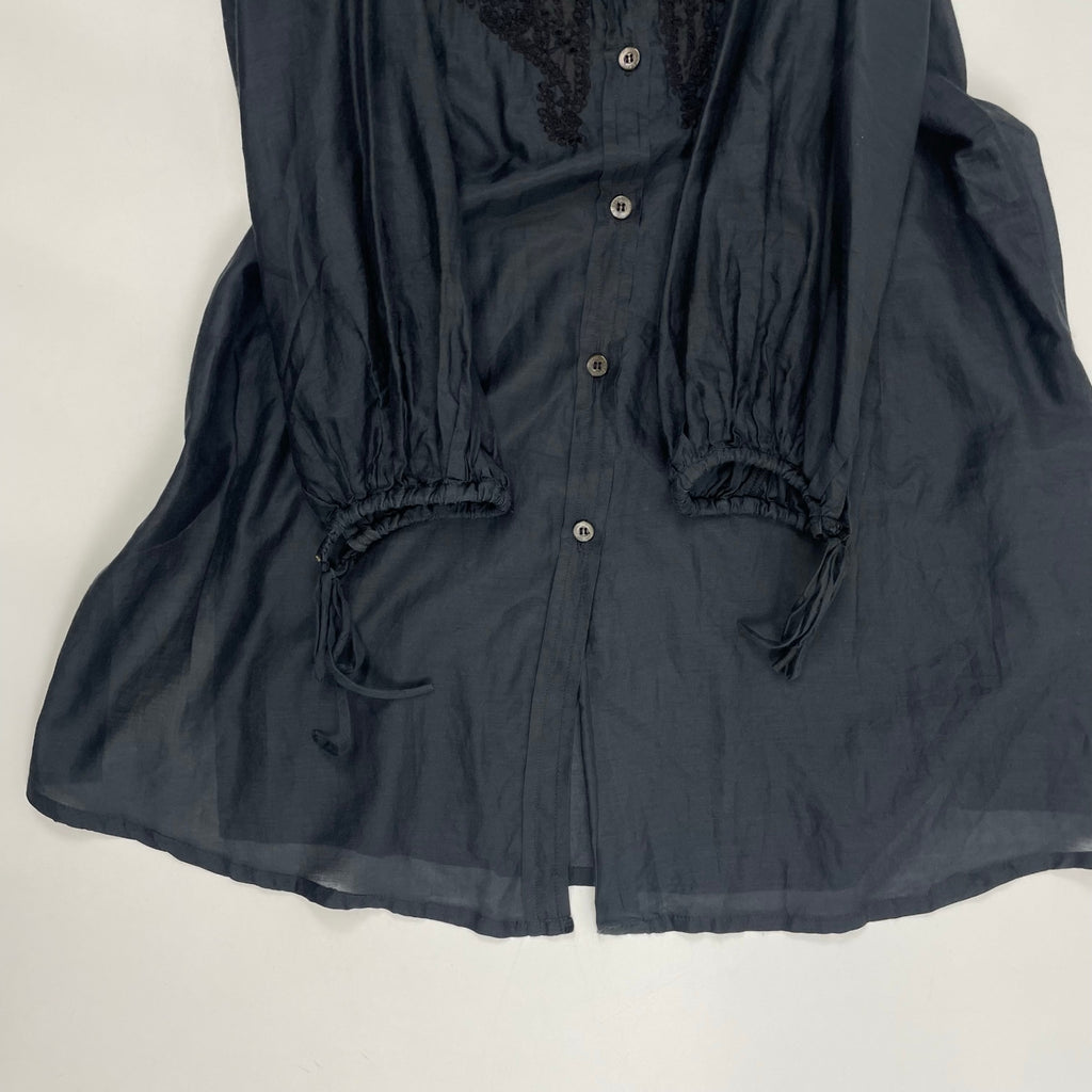 SCERVINO STREET / 長袖レース刺繍チュニックシャツ 参考定価：70,000程度 SIZE:46