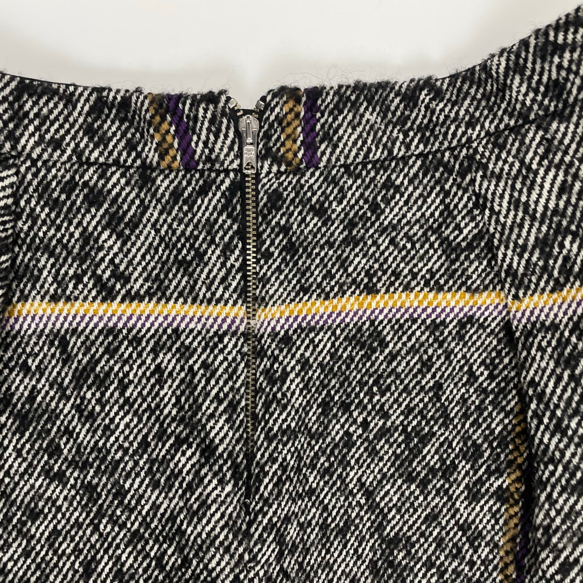 collection PRIVEE? コレクション プリヴェ / ツイードアシンメトリースカート H.P FRANCE取扱い 参考定価：50,000程度 SIZE:42