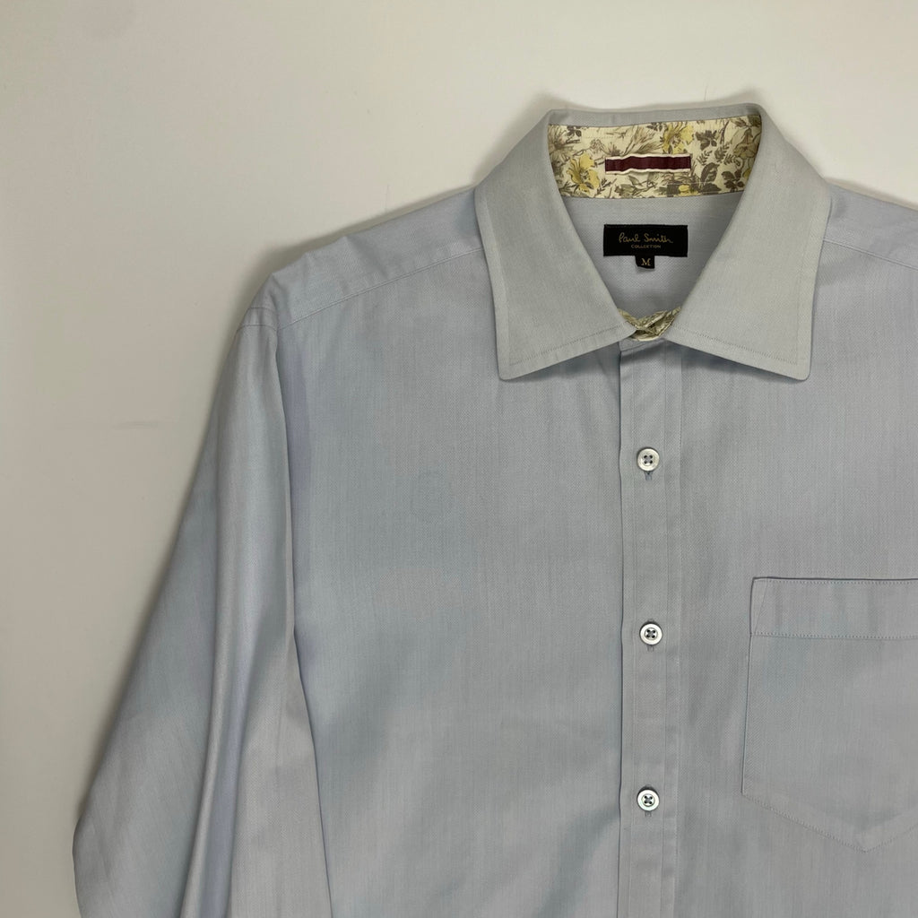 Paul Smith COLLECTION ポールスミスコレクション / フラワー切替シャツ 参考定価：30,000程度 SIZE:M