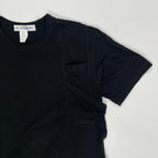 COMME des GARCONS SHIRT コムデギャルソンシャツ / メニーポケットTEE ブラック 参考定価：20,000程度 SIZE：S