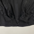 EURO VINTAGE / アシンメトリーシルクブラウス 参考定価：50,000程度 SIZE:42