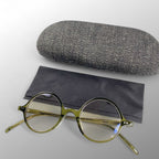 【極美品】 Porter Classic ポータークラシック × 金子眼鏡 / PEACE COLLECTION コラボ サングラス OLIVE 参考定価：46,000+tax