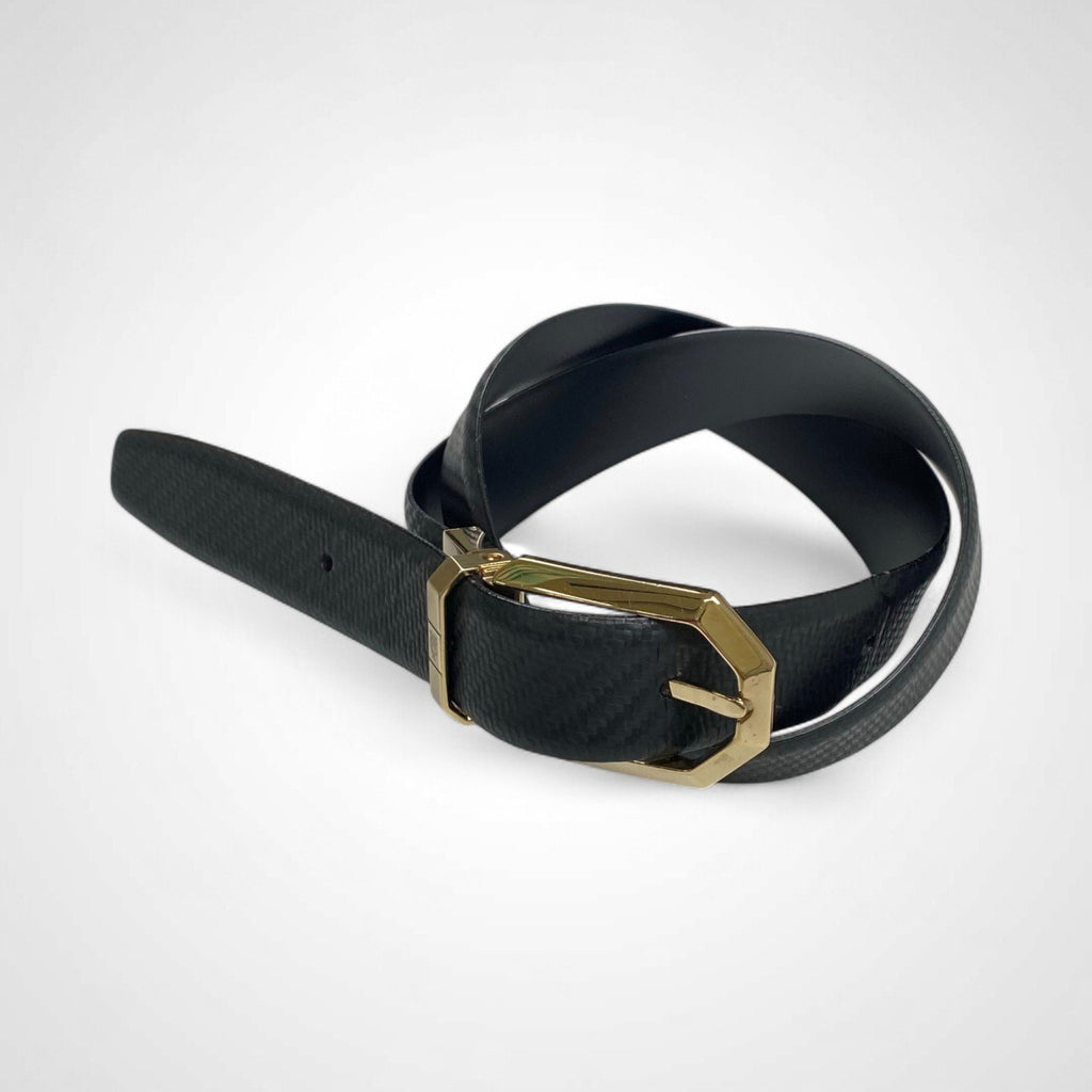 dunhill ダンヒル / リバーシブルベルト ゴールドバックル 極美品 参考定価：50,000程度