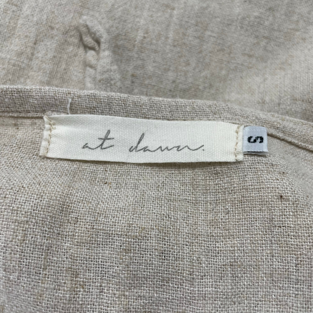 at dawn アットドーン / リネンラップスカート ハワイ 参考定価：25,000程度 SIZE：S