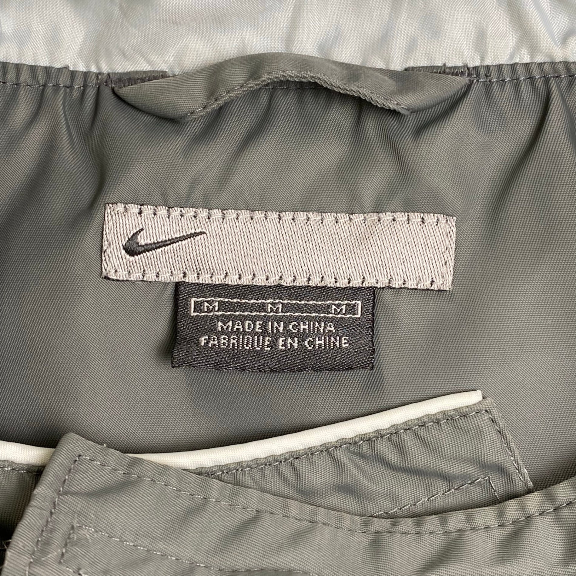 00s NIKE ナイキ / asymmetry tech hooded vest テック ベスト 立体ポケット SIZE：M