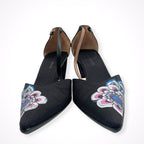 GIORGIO ARMANI / ペイントフラワーパンプス 参考定価：220,000程度 SIZE:36 1/2