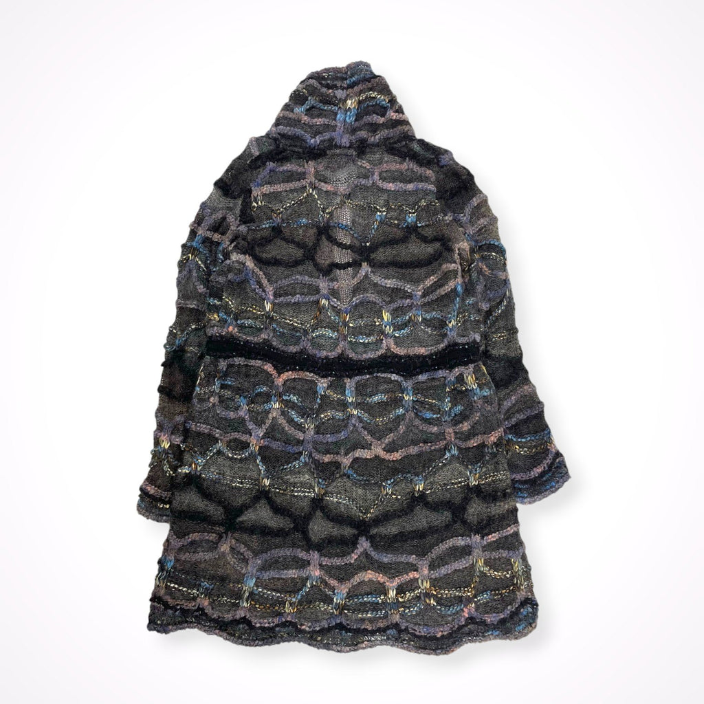 M.&KYOKO / ロングニットカーディガン 参考定価：46,000程度 SIZE:2