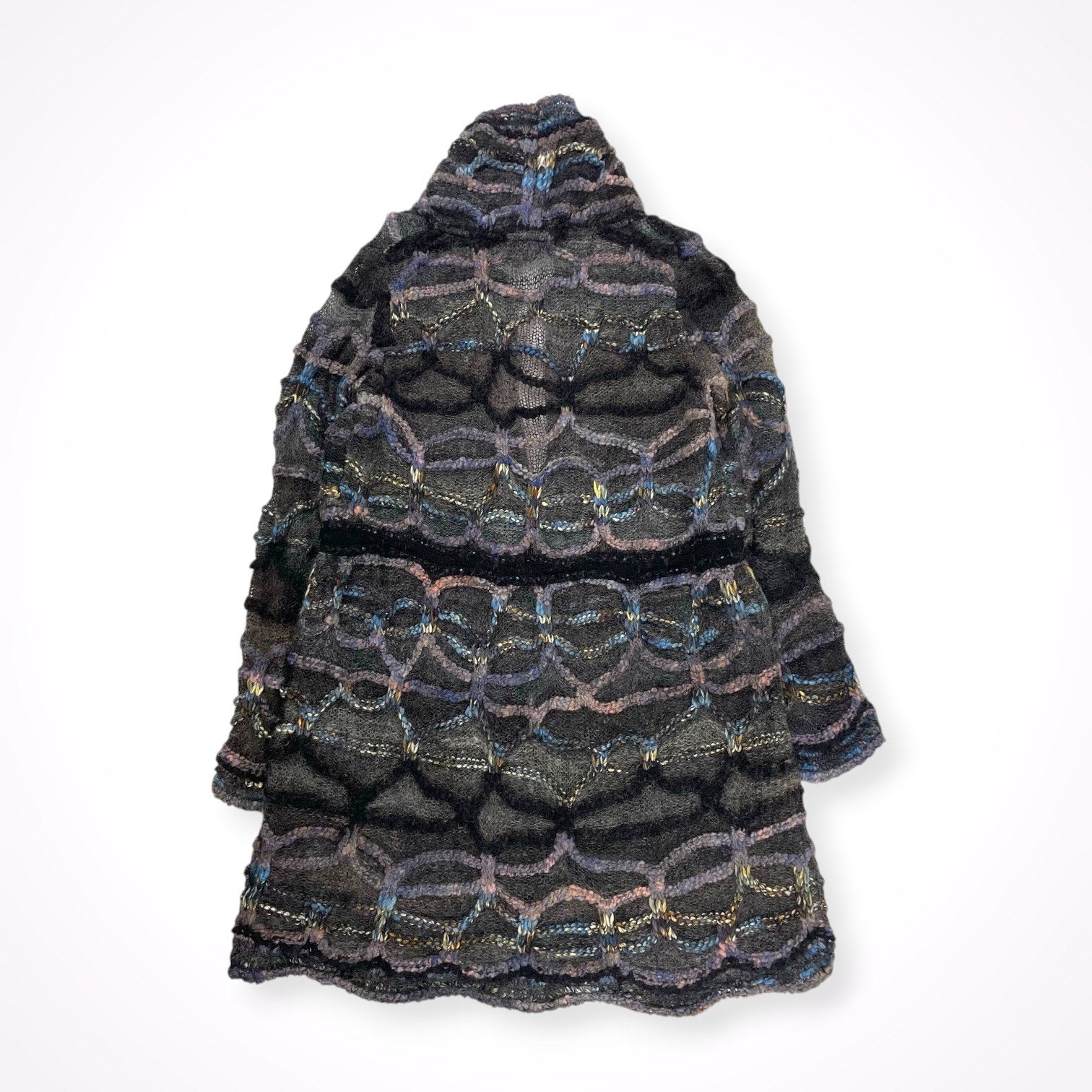 M.&KYOKO / ロングニットカーディガン 参考定価：46,000程度 SIZE:2