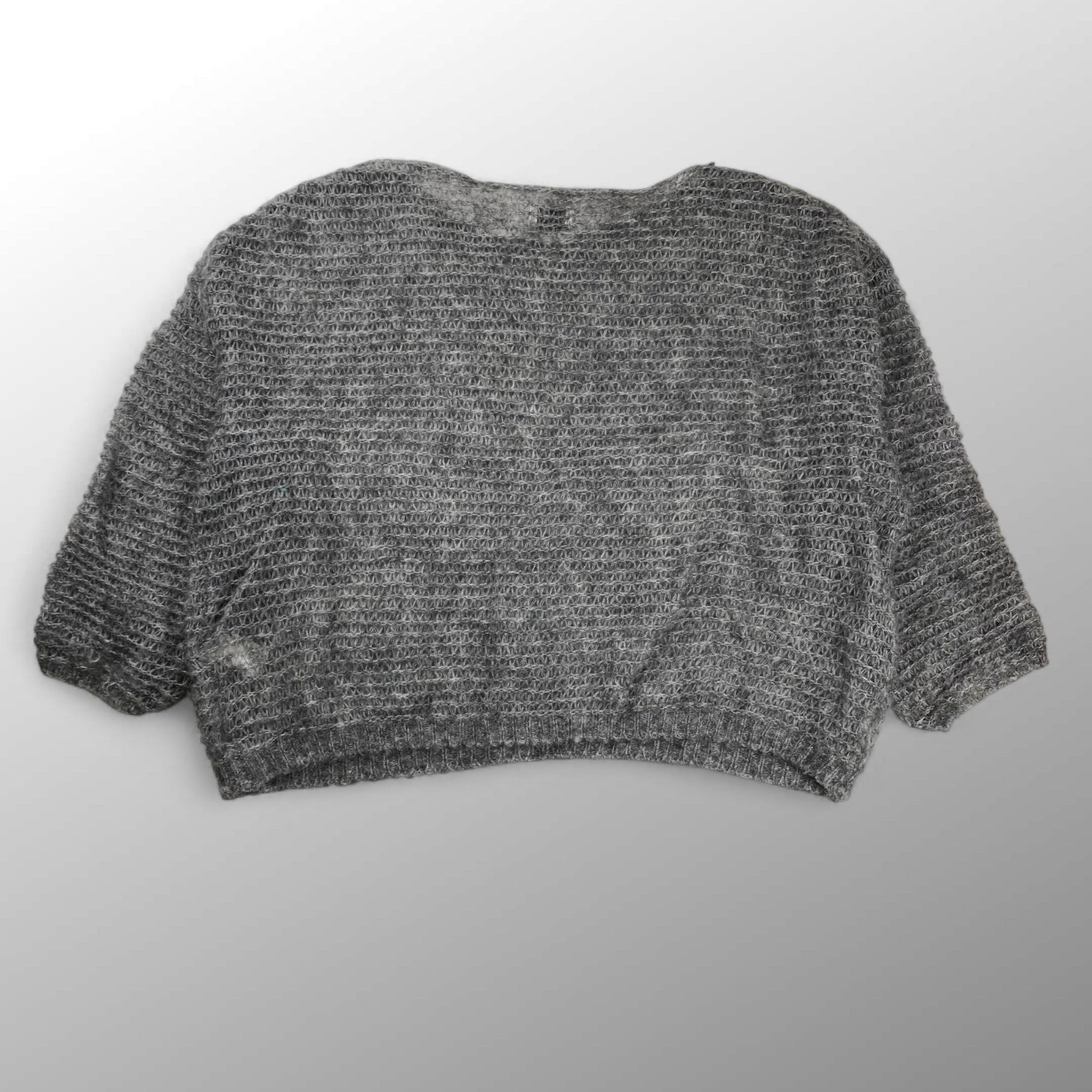 green label relaxing グリーンレーベルリラクシング / シアー モヘヤミックス プルオーバー ニット 参考定価：9,000+tax SIZE:FREE