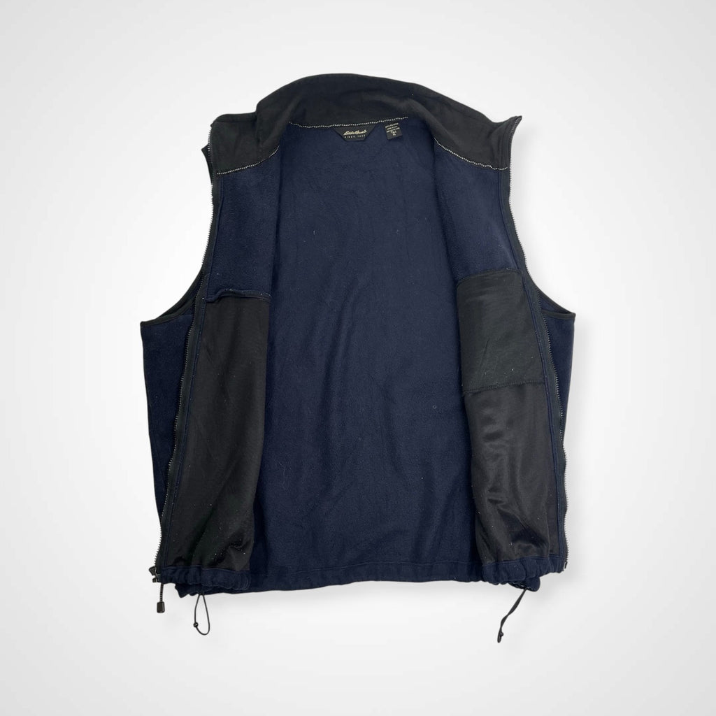 Eddie Bauer エディーバウアー / 90s ワイドフリースベスト USA製 SIZE:XL