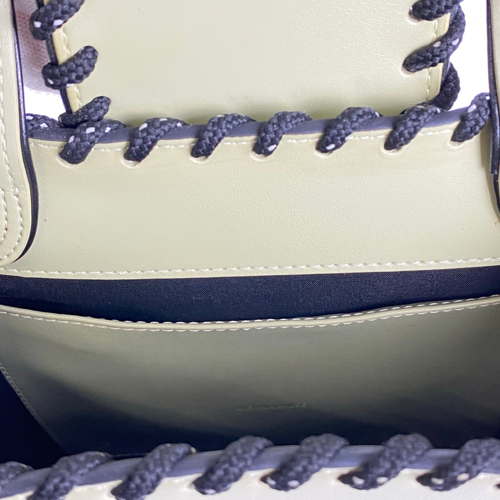 ADINA MUSE アディナミューズ DIANA ダイアナ / CUBE MOON TOTE アイコンステッチドハンドバッグ  参考定価：38,500+tax