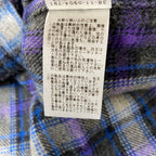 【タグ付】BEAMS PLUS ビームスプラス / Western Shirt Wool/Alpaca Plaid Shaggy ウエスタン フランネル チェックシャツ SIZE:M