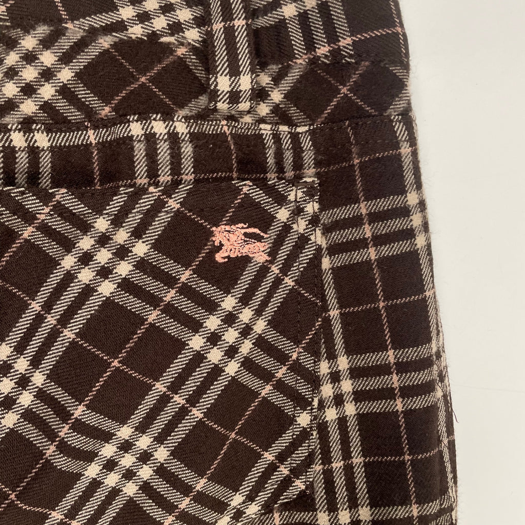 BURBERRY BLUE LABEL / チェックスラックス 参考定価：32,000程度 SIZE:38