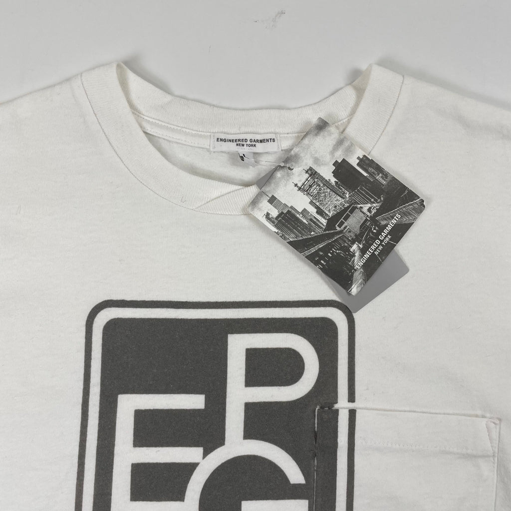 ENGENEERED GARMENTS × BEAMS PLUS / 【別注】PEG / UNIFORM CREW T-SHIRT タグ付 参考定価：13,000+tax SIZE:L