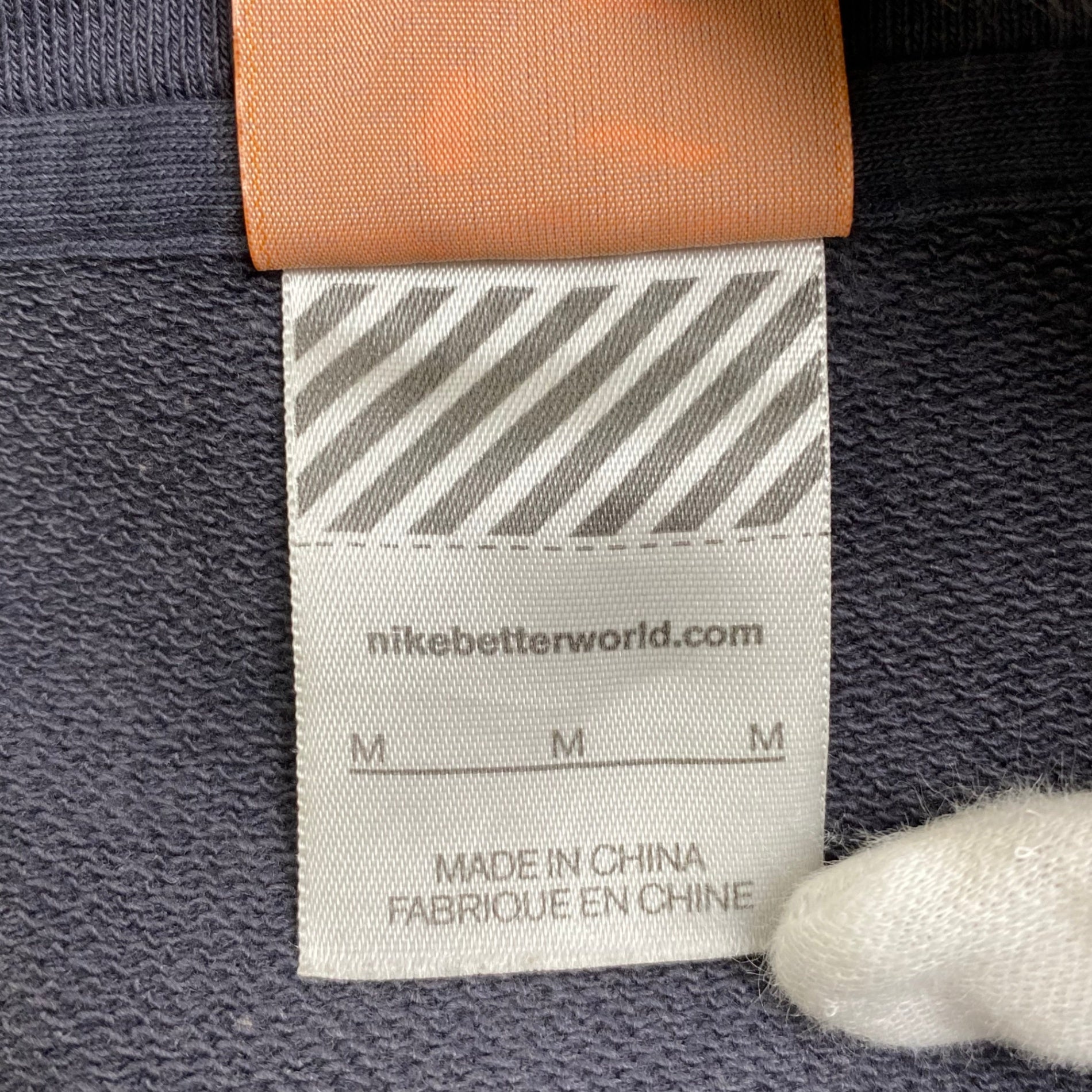 NIKE ナイキ / 00s復刻 風車ロゴ ジップアップパーカー AF1 ウイング SIZE：M