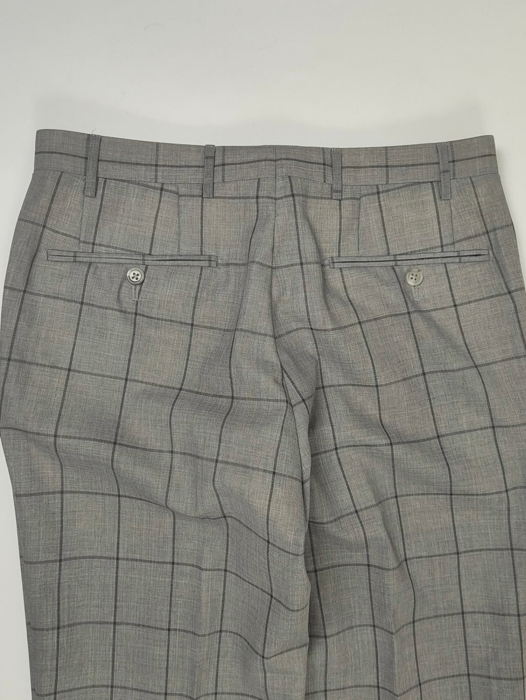CC COLLECTION CORNELIANI / バージンウール チェック柄スーツ 参考定価：160,000程度 SIZE:46