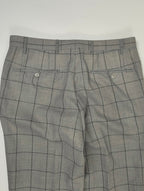 CC COLLECTION CORNELIANI / バージンウール チェック柄スーツ 参考定価：160,000程度 SIZE:46