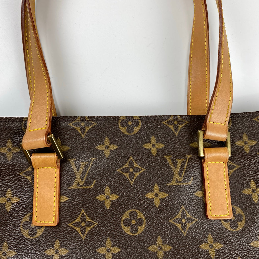 【鑑定済 美品】 LOUIS VUITTON ルイヴィトン / カバピアノ M51148 トートバッグ モノグラムキャンバス ブラウン 茶