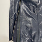 YOHEI OHNO ヨウヘイ オオノ / Faux Leather Biker Trousers 参考定価：58,000+tax SIZE:38