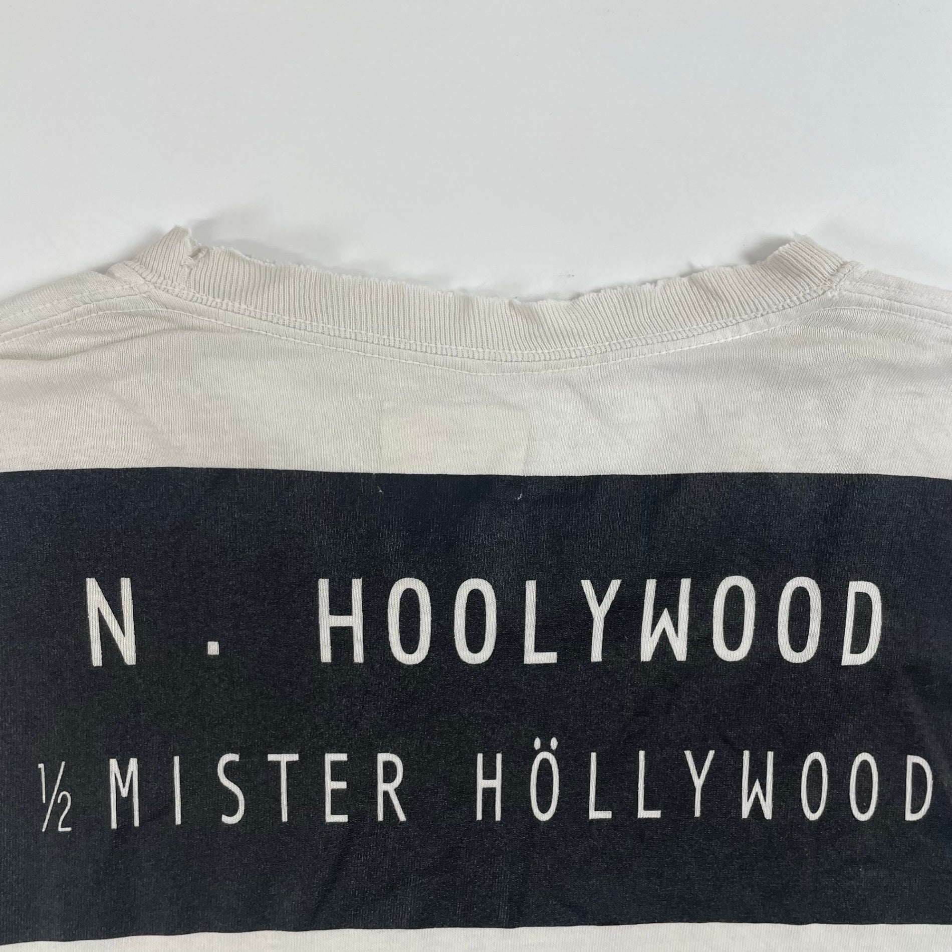 N.HOOLYWOOD / ダメージバックロゴTEE SIZE:38