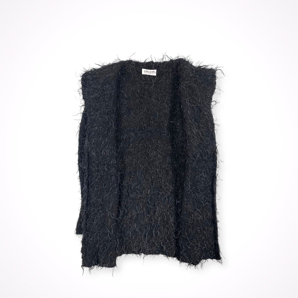EURO VINTAGE / 〈Olsen〉 ヴィンテージヘアリーニット トッパーカーディガン SIZE:US4