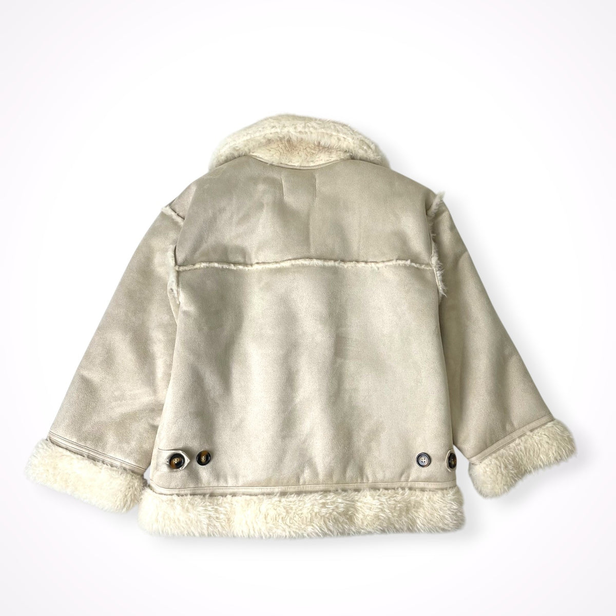 chico / 2WAYスタンドムートンルーズジャケット 参考定価：14,000+tax SIZE:FREE