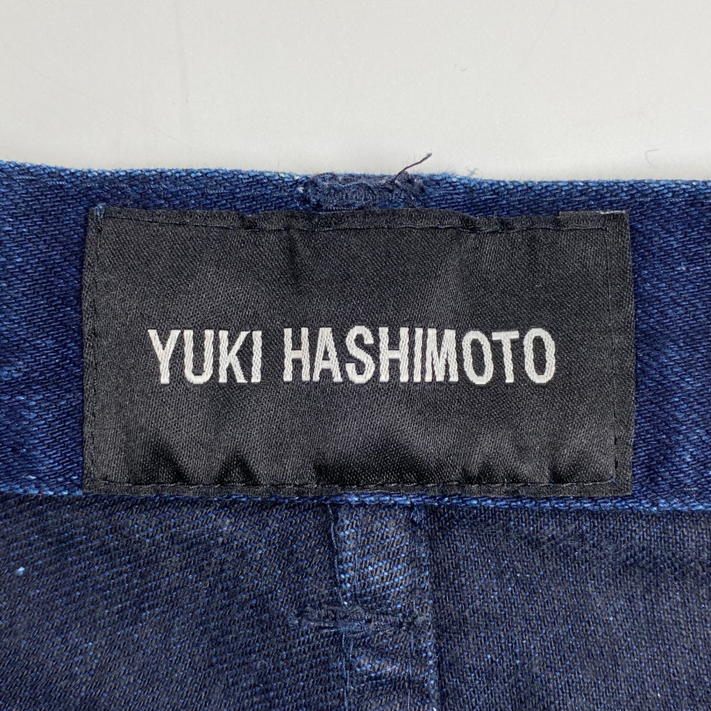 YUKI HASHIMOTO ユウキ ハシモト / SEEM TAPED DENIM ストレート デニムパンツ SIZE：46