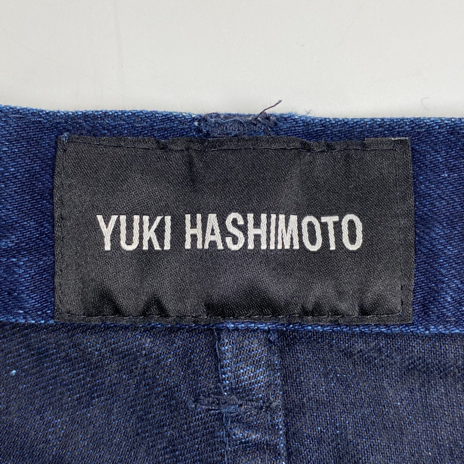 YUKI HASHIMOTO ユウキ ハシモト / SEEM TAPED DENIM ストレート デニムパンツ SIZE：46