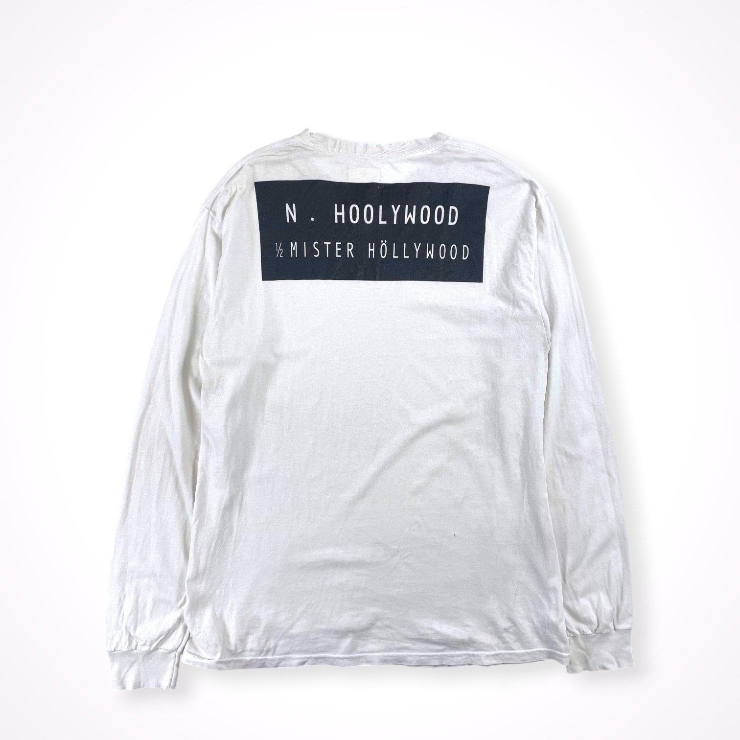 N.HOOLYWOOD / ダメージバックロゴTEE SIZE:38