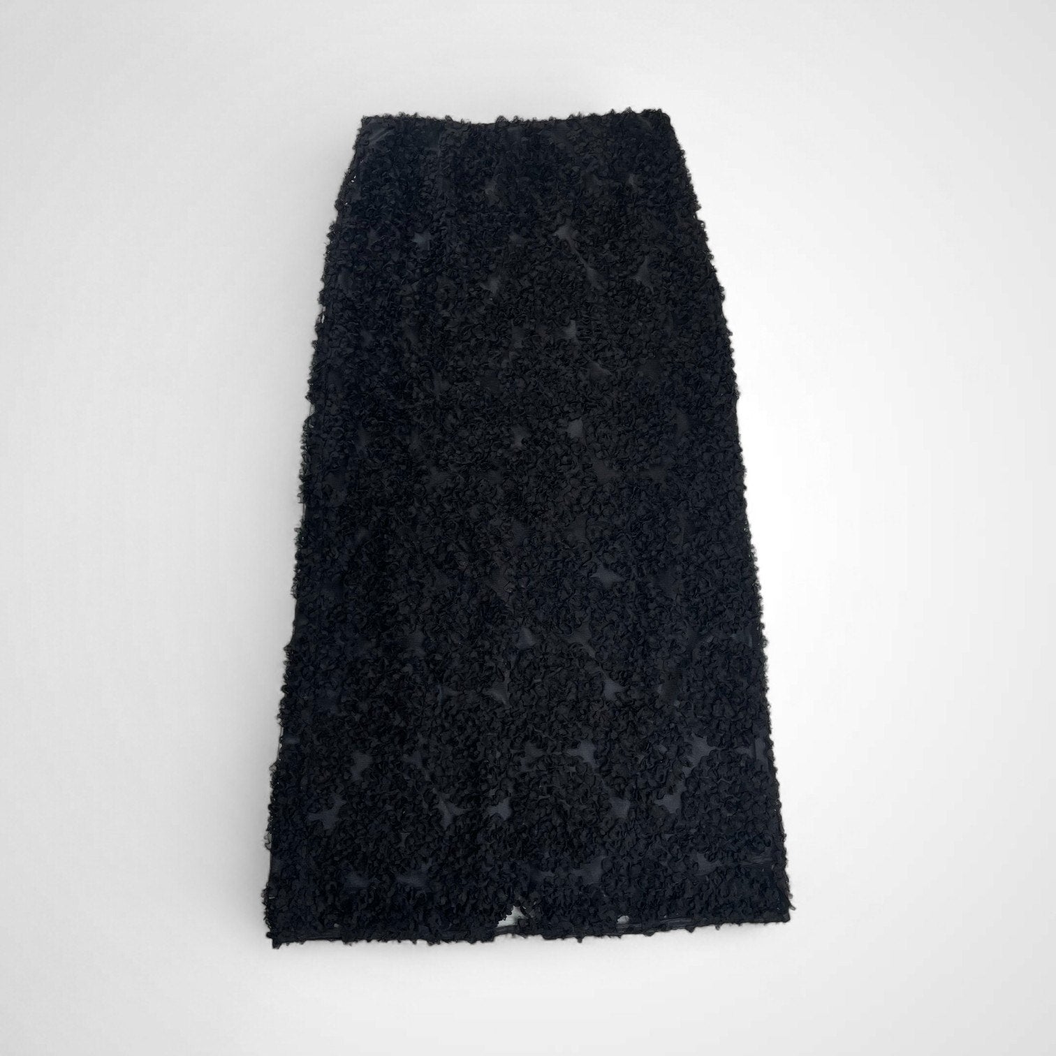 Ballsey ボールジー / サークルフラワーチュール タイトスカート 参考定価：27,000+tax SIZE：34