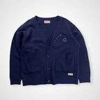 TTT MSW × OLD FOLK HOUSE ティーモダンストリートウェア オールドフォークハウス / スタッズニットカーディガン 参考定価：24,000+tax SIZE:M
