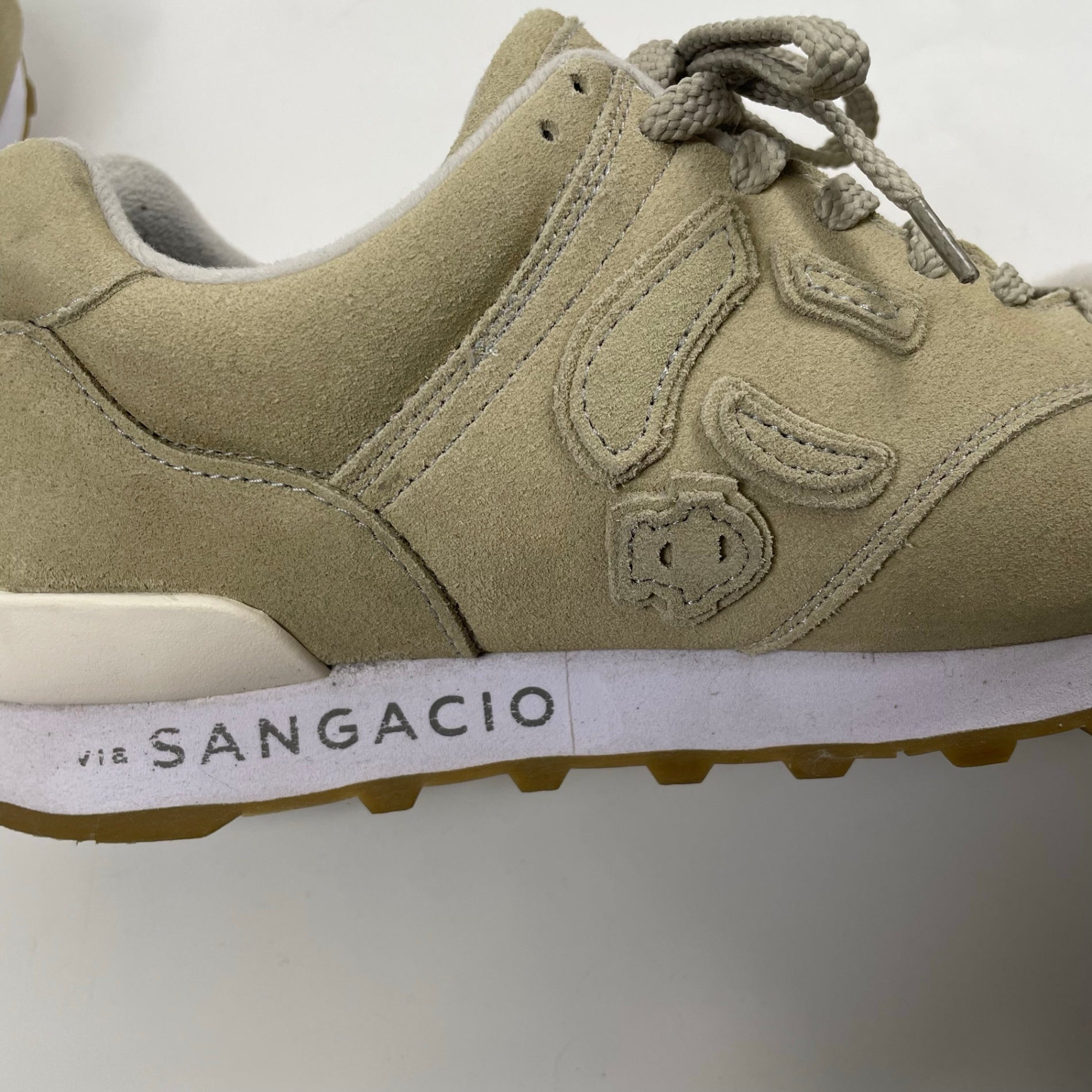 via SANGACIO ヴィア サンガチオ / ”MOSS GRAY” スニーカー 極美品 SIZE:26cm
