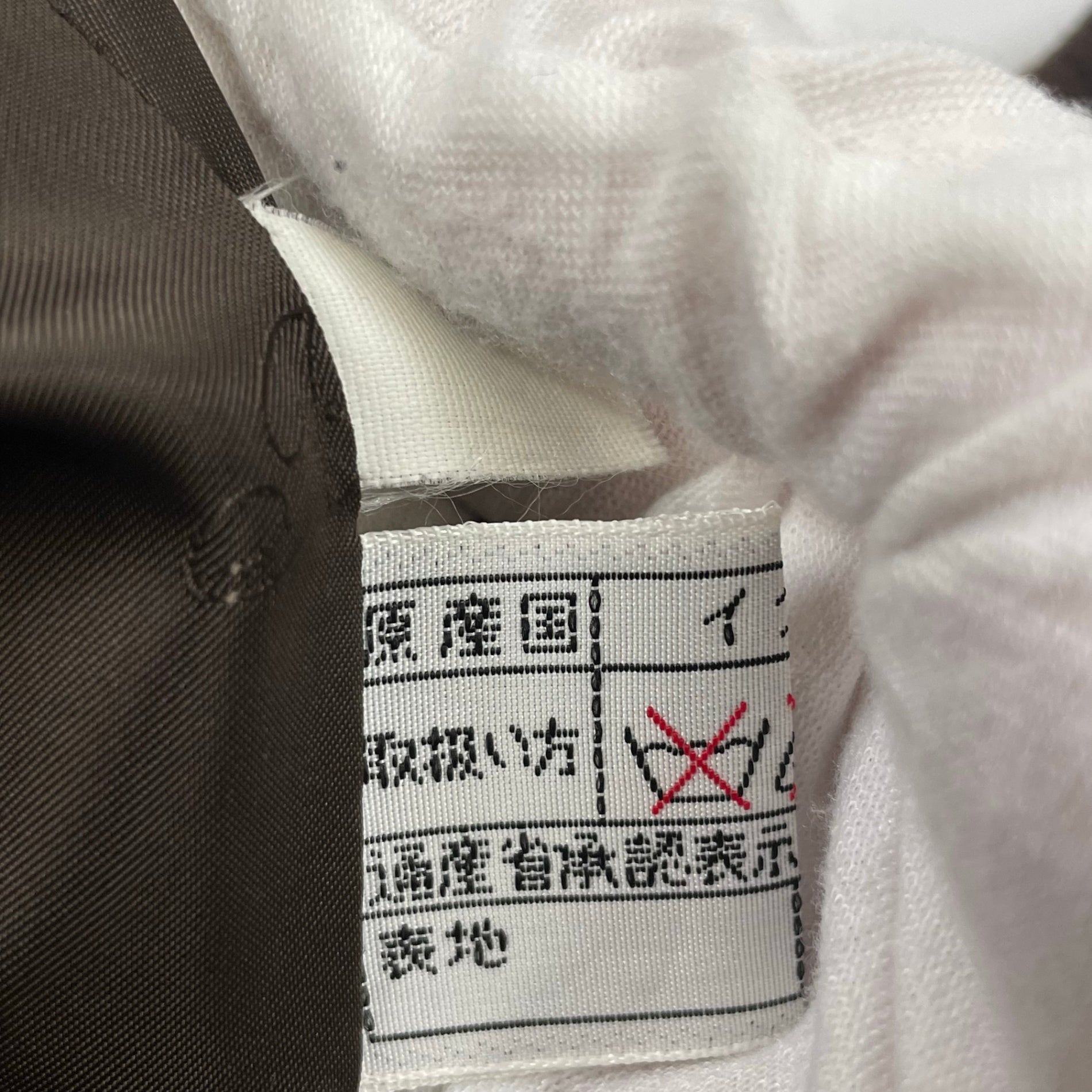 Belvest / ヴィンテージ コットンウールセットアップ ブラウン