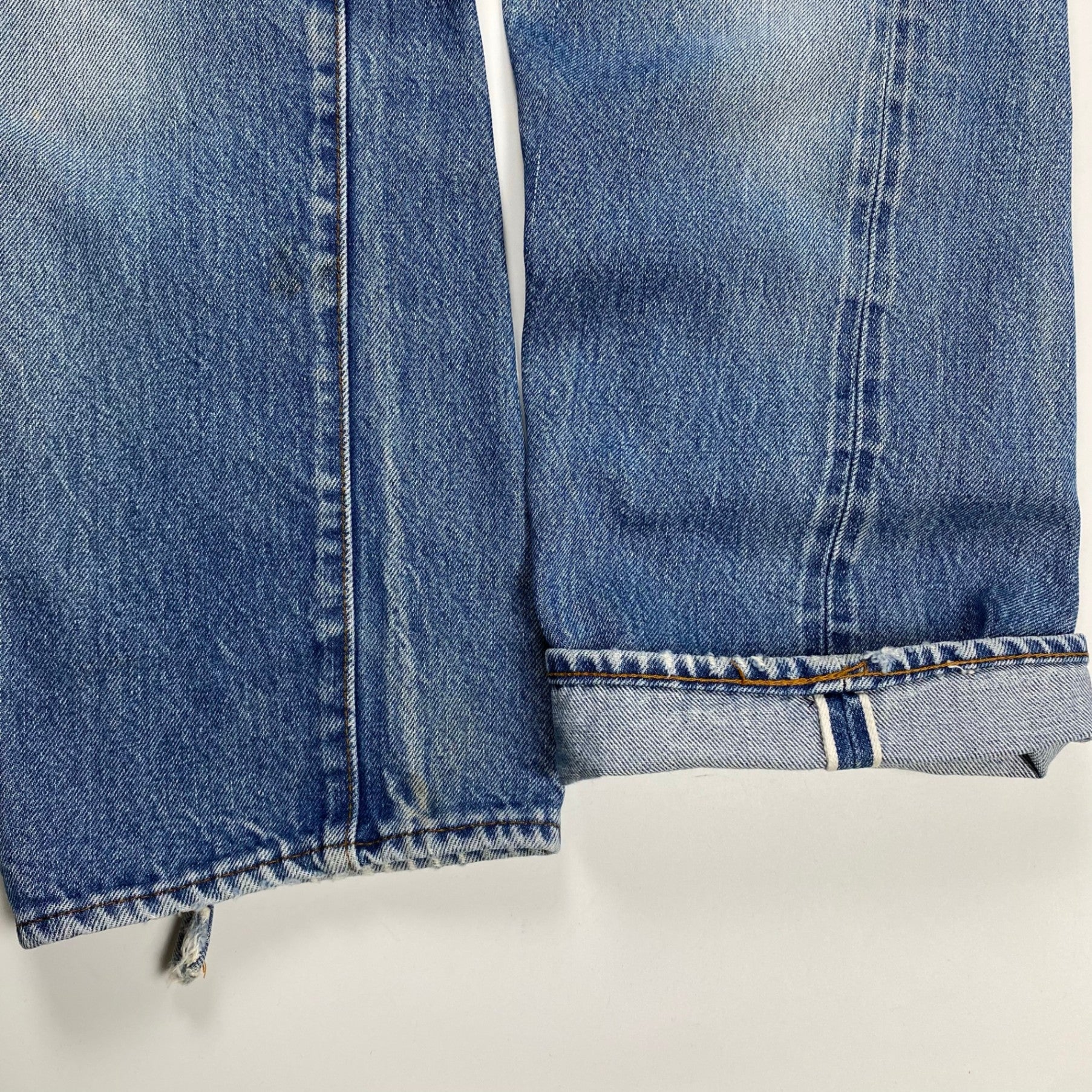 Levi's リーバイス / 赤耳 セルビッジ デニムパンツ エルパソ工場 黒カン SIZE：W74