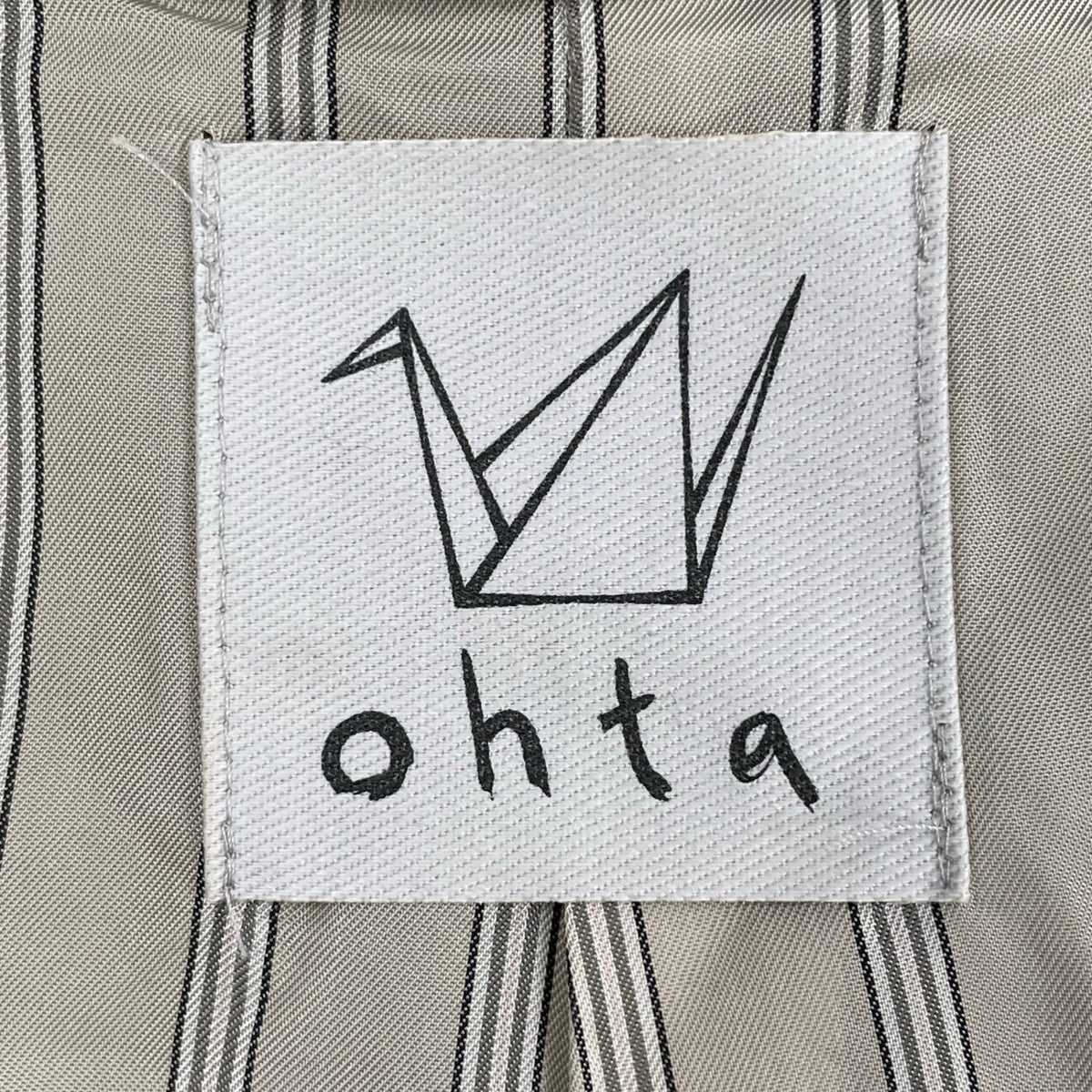 ohta / ツイードフーデッドブルゾン 参考定価：60,000程度