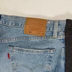 BLESS ブレス / over jogging pants 再構築 スウェット デニム 参考定価：124,000+tax SIZE:L