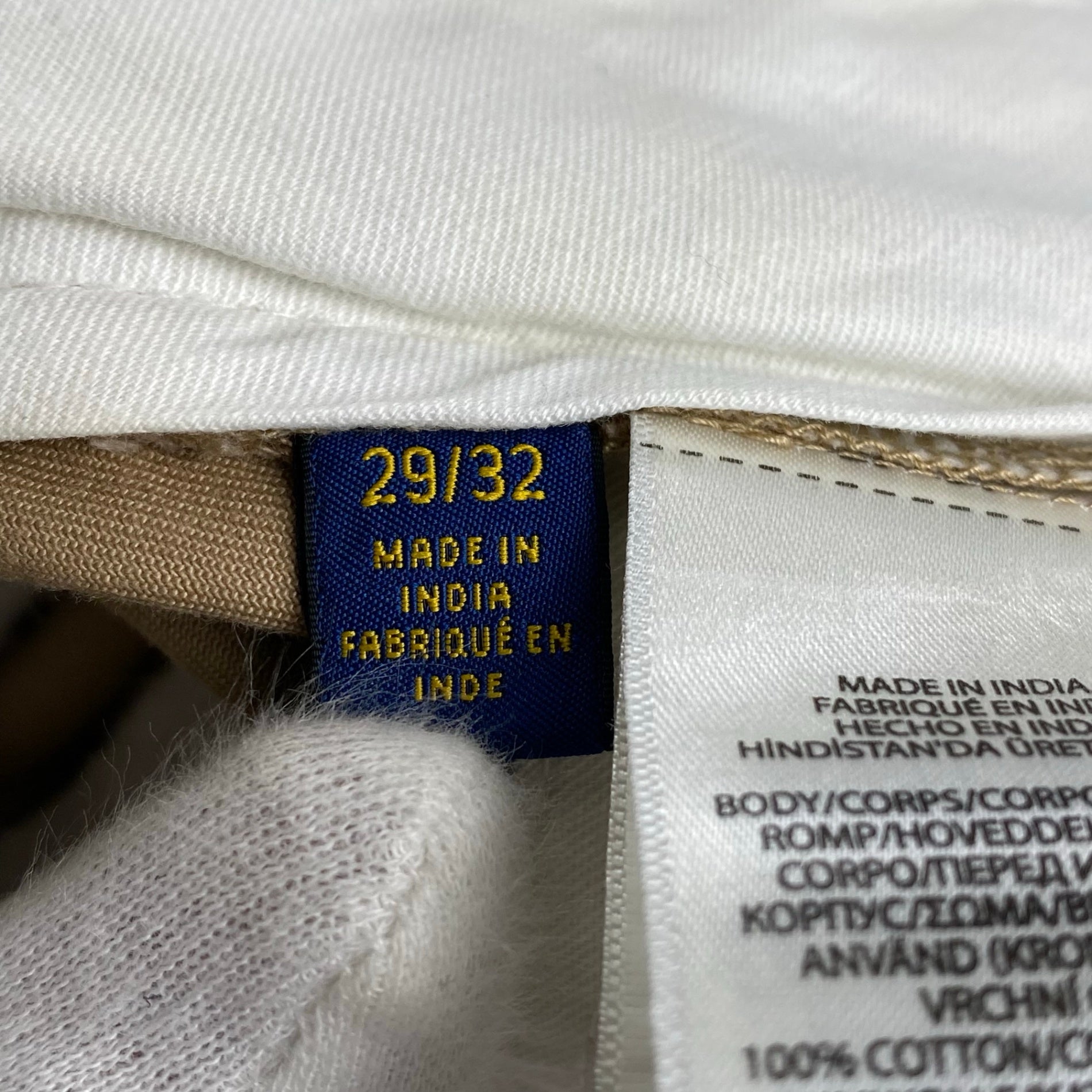 POLO RALPH LAUREN ポロラルフローレン / エンブレム刺繍 5ポケット チノ ポニー刺繍 SIZE:W29 L32