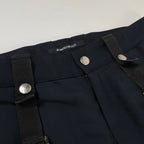 ALMOST BLACK / ボンテージパンツ 参考定価：50,000程度 SIZE：2