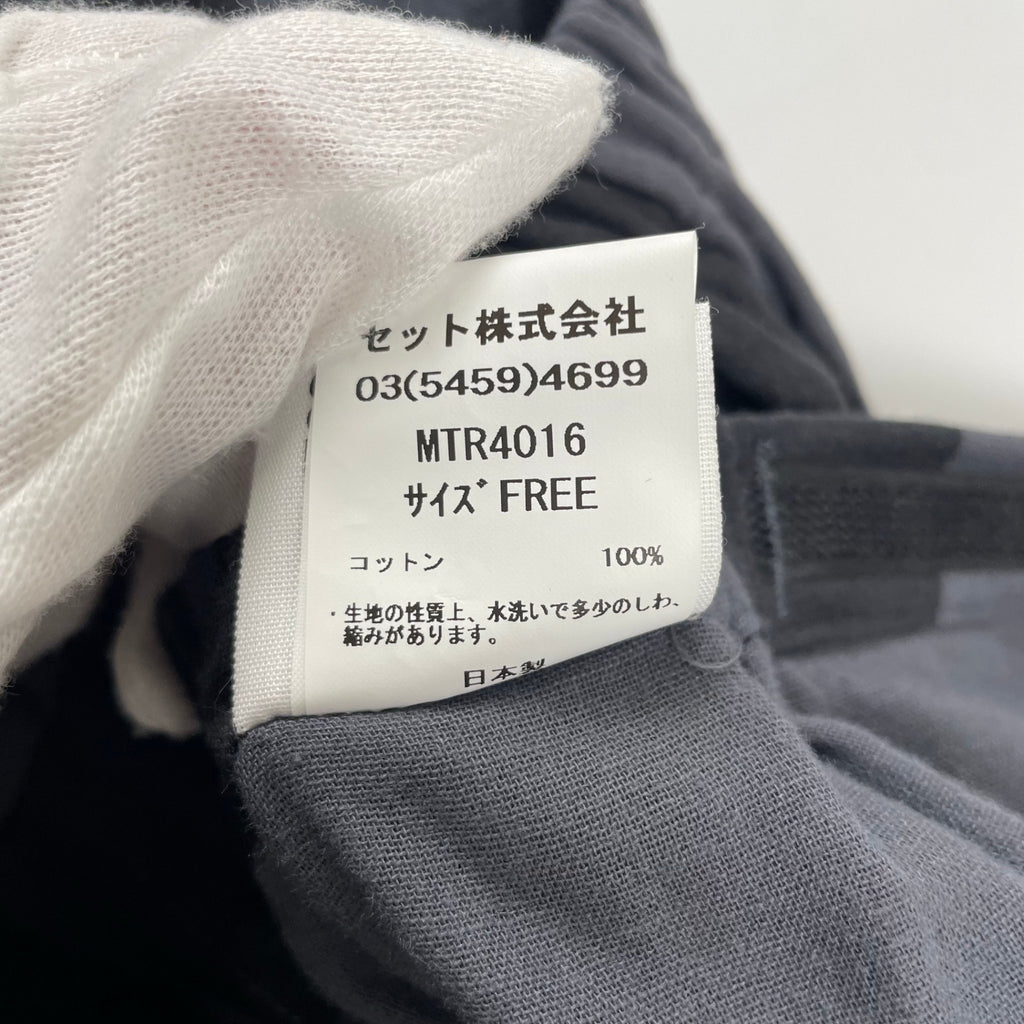 MOUNTAIN RESEARCH マウンテンリサーチ / GAUZE KILT ガーゼキルト 24AW MTR4016 参考定価：25,000+tax