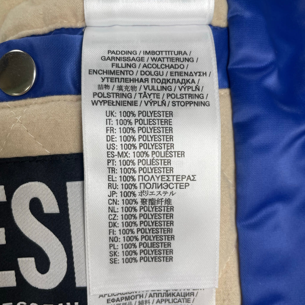 DIESEL ディーゼル / スタジャン バーシティージャケット 美品 参考定価：48,000+tax SIZE：S