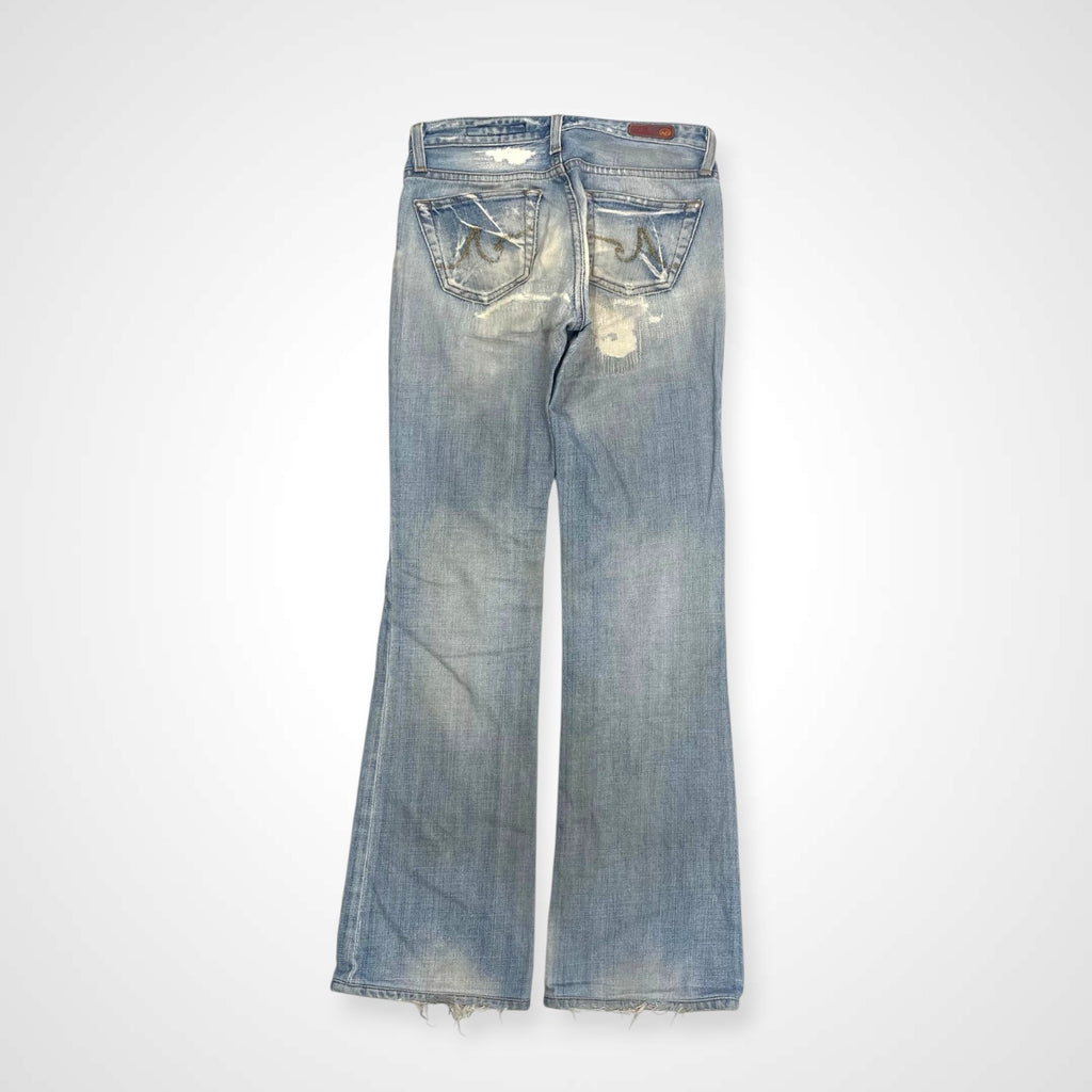 AG エージー / Y2K the ANGEL boot cut フレアデニム USA製 参考定価：50,000程度  SIZE：24