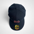 Stussy × Newera ステューシー ニューエラ / Sロゴ Wネーム キャップ レッド×ネイビー 極美品