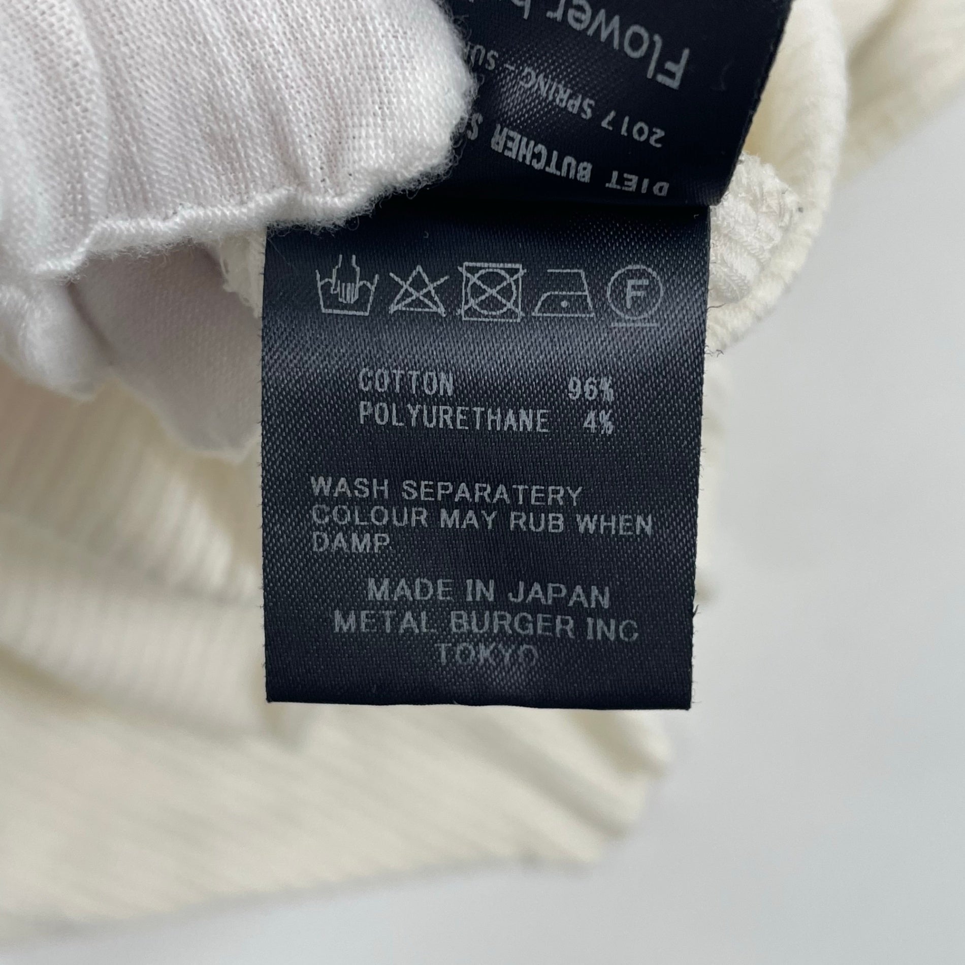 DIET BUTCHER SLIM SKIN / ロングタンクトップ 17SS SIZE：2