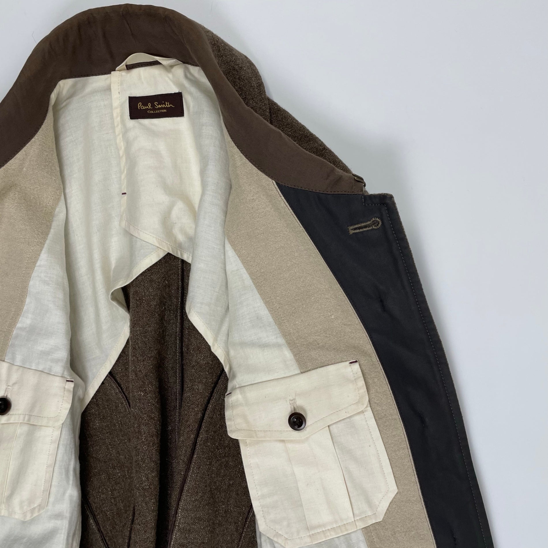 Paul Smith Collection ポールスミスコレクション / ウールツイードダッフル 参考定価：80,000程度 SIZE：XL