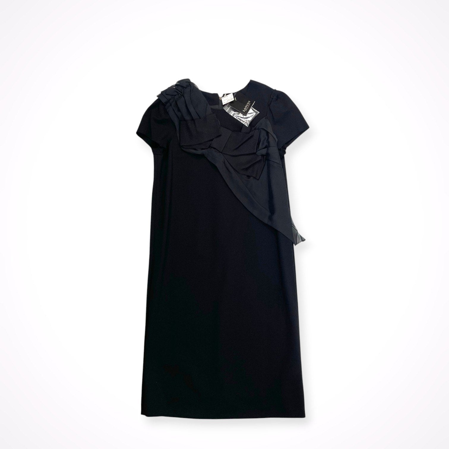 LANVIN COLLECTION / レースリボンドレス タグ付 参考定価:72,000+tax SIZE:38