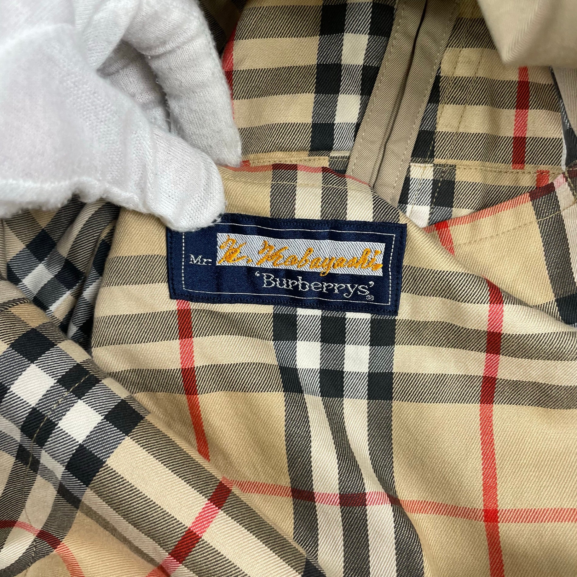 Burberry's バーバリーズ / 90sコットン100％ギャバジンステンカラーコート SIZE:160