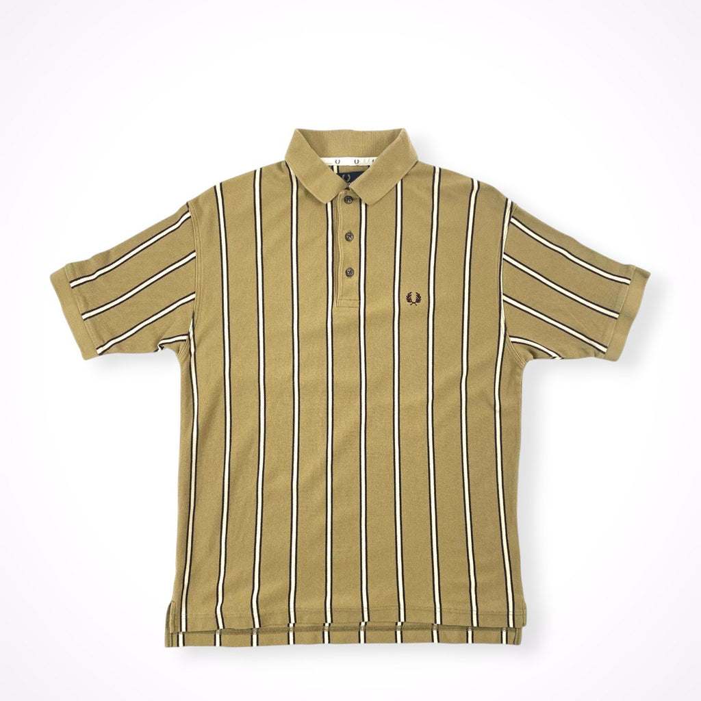 FRED PERRY × JOURNAL STANDARD / 別注 ストライプポロシャツ 参考定価：18,000程度 SIZE:S
