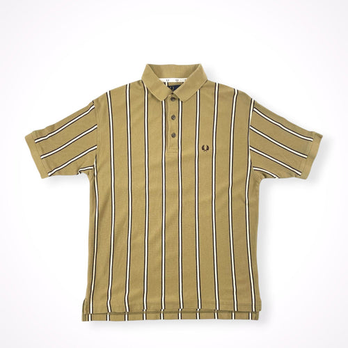 FRED PERRY × JOURNAL STANDARD / 別注 ストライプポロシャツ 参考定価：18,000程度 SIZE:S