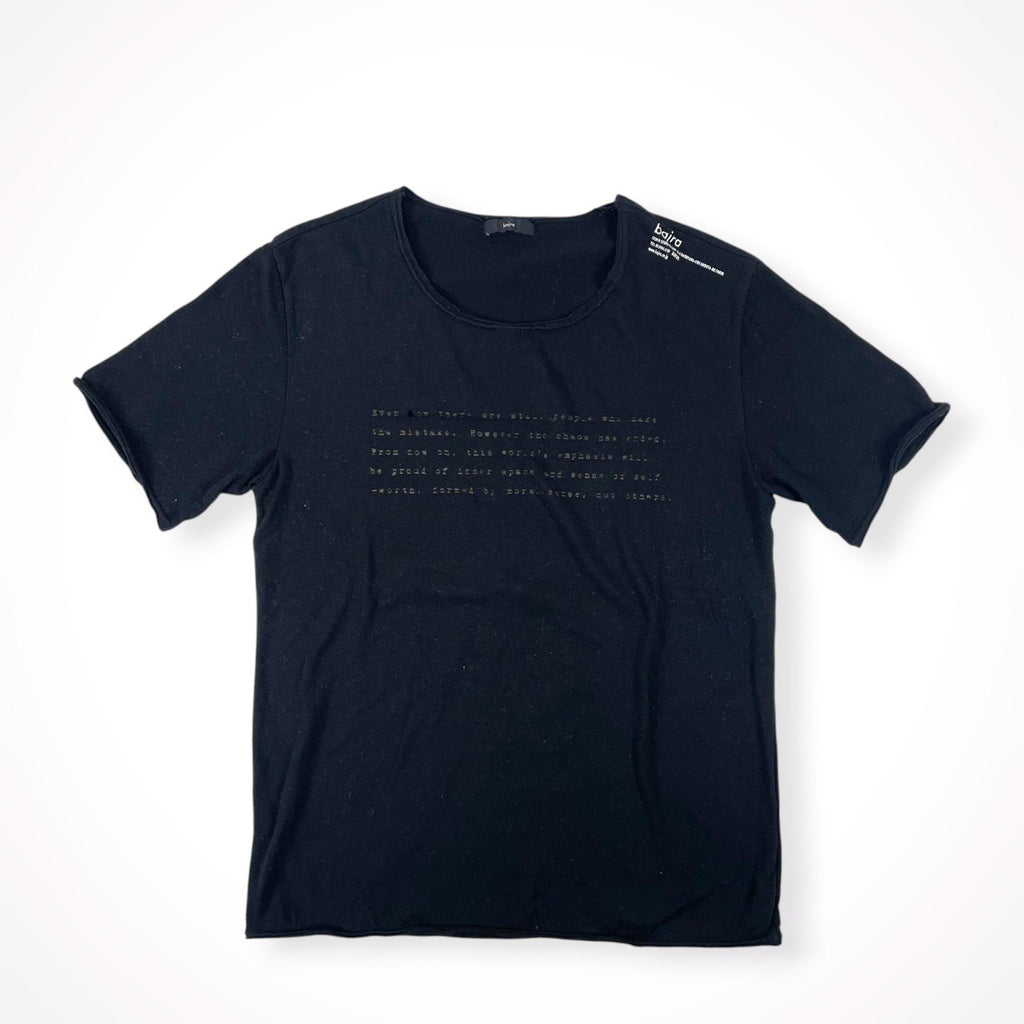 bajra / シアーロゴTEE 参考定価：18,000程度 SIZE:M程度